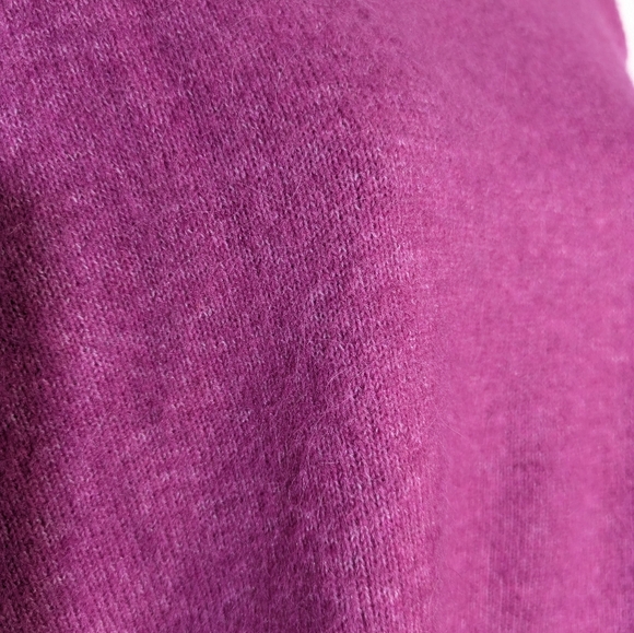 Zara Alpaca & Wool Blend Mock-Neck Pullover Sweater, Soft, Cozy, Warm, Sz S - Picture 4 of 11